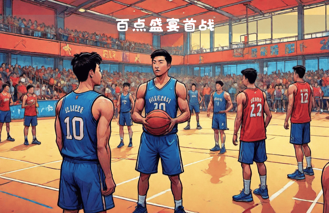 篮球场上的拼搏，汇聚酣畅淋漓